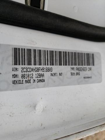 Photo 10 from auction – 2015 DODGE CHARGER SX with VIN 2C3CDXHG8FH916803
