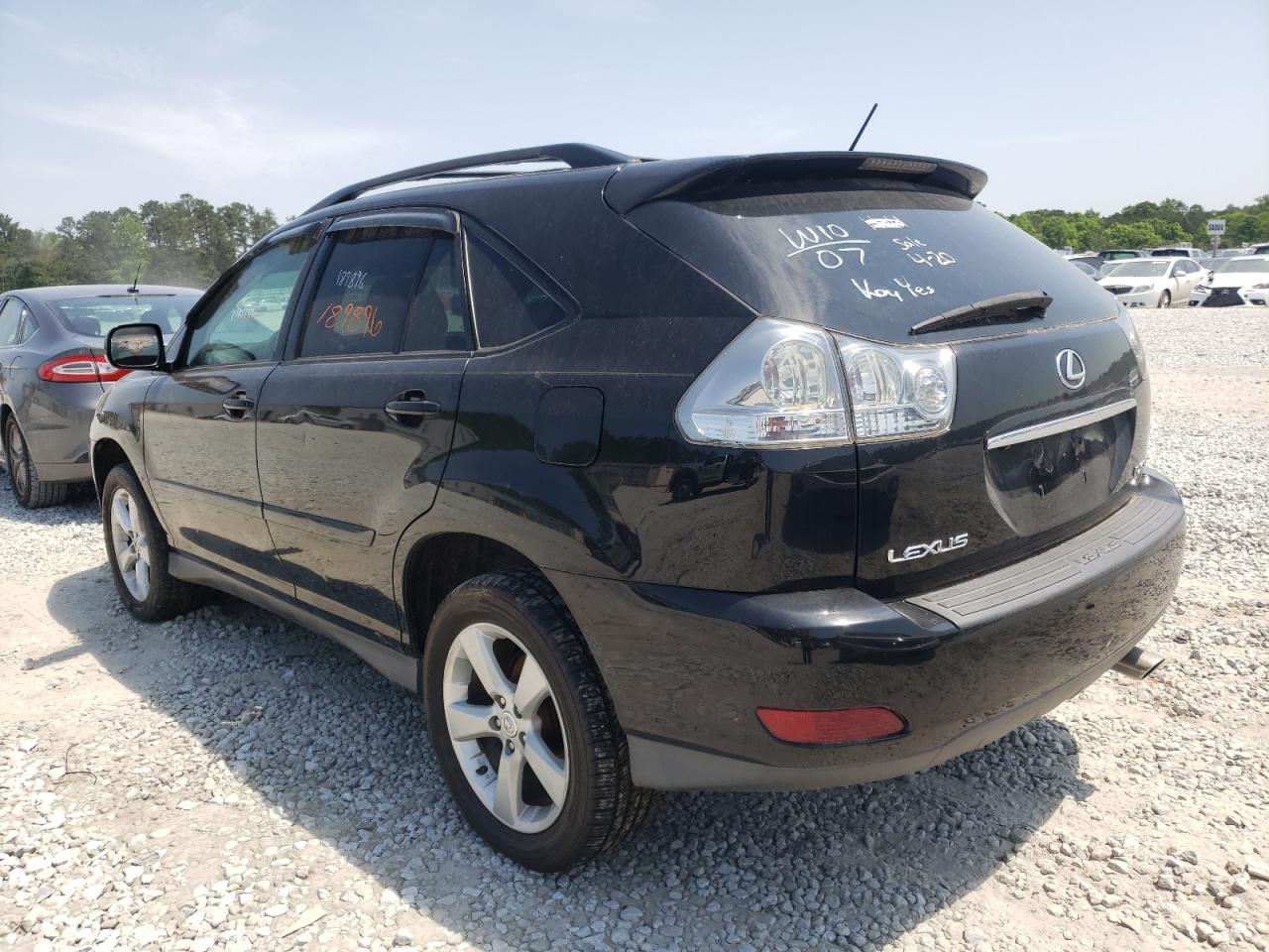 Photo 3 from auction – 2007 LEXUS RX 350 with VIN 2T2HK31U97C019691