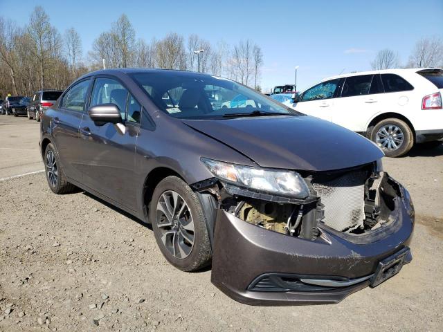 HONDA CIVIC EX 2014 with VIN 2HGFB2F87EH511772 - Photo from auction