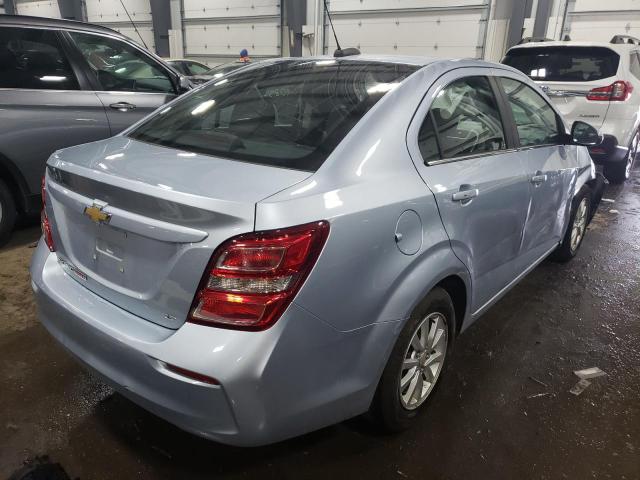 Photo 4 from auction – 2017 CHEVROLET SONIC LT with VIN 1G1JD5SB5H4137369