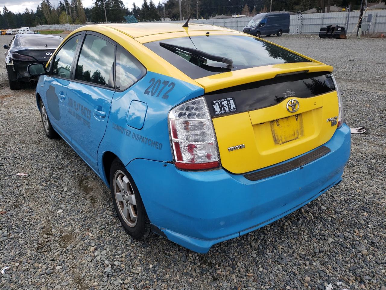Photo 3 from auction – 2007 TOYOTA PRIUS with VIN JTDKB20UX77620213