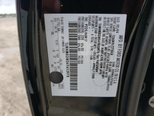 Photo 10 from auction – 2004 LINCOLN TOWN CAR U with VIN 1LNHM83W34Y653978