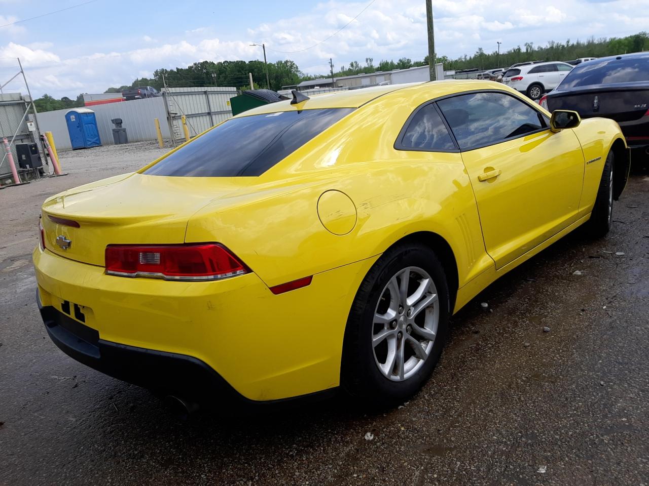Photo 4 from auction – 2014 CHEVROLET CAMARO LS with VIN 2G1FA1E36E9199108