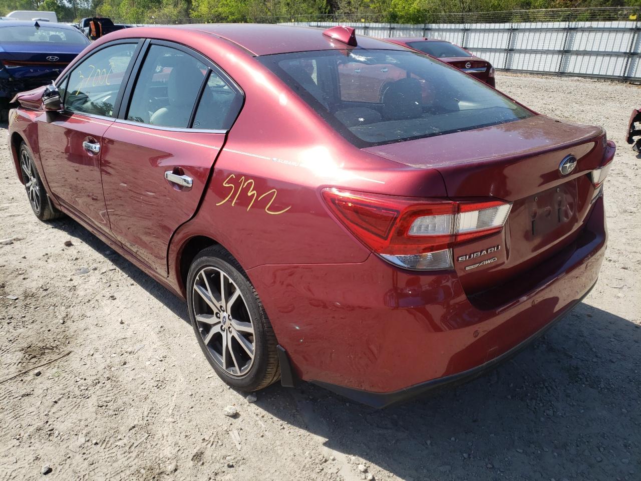 Photo 3 from auction – 2019 SUBARU IMPREZA LI with VIN 4S3GKAS61K3600589