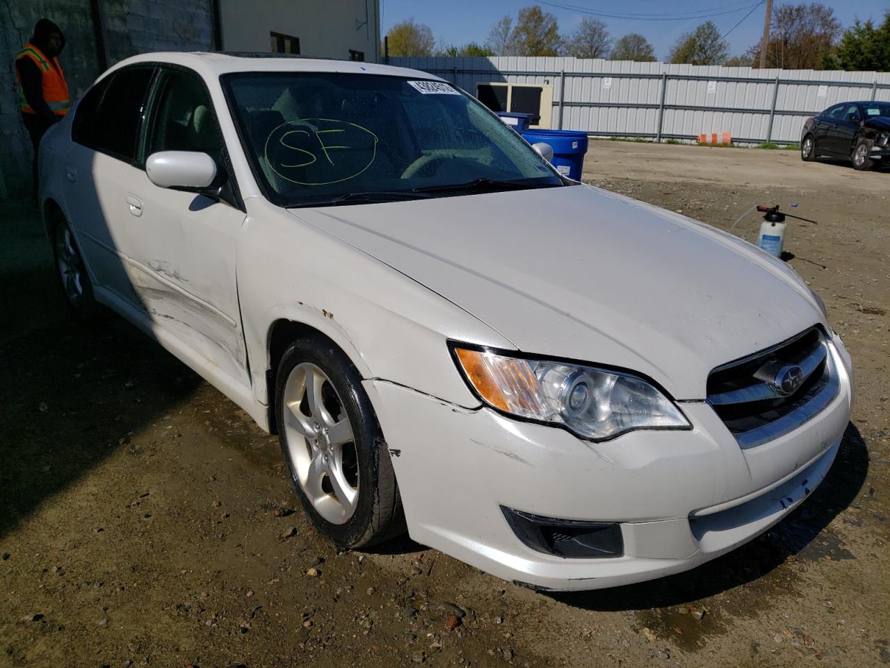 SUBARU LEGACY 2.5 2008 with VIN 4S3BL616487201974 - Photo from auction