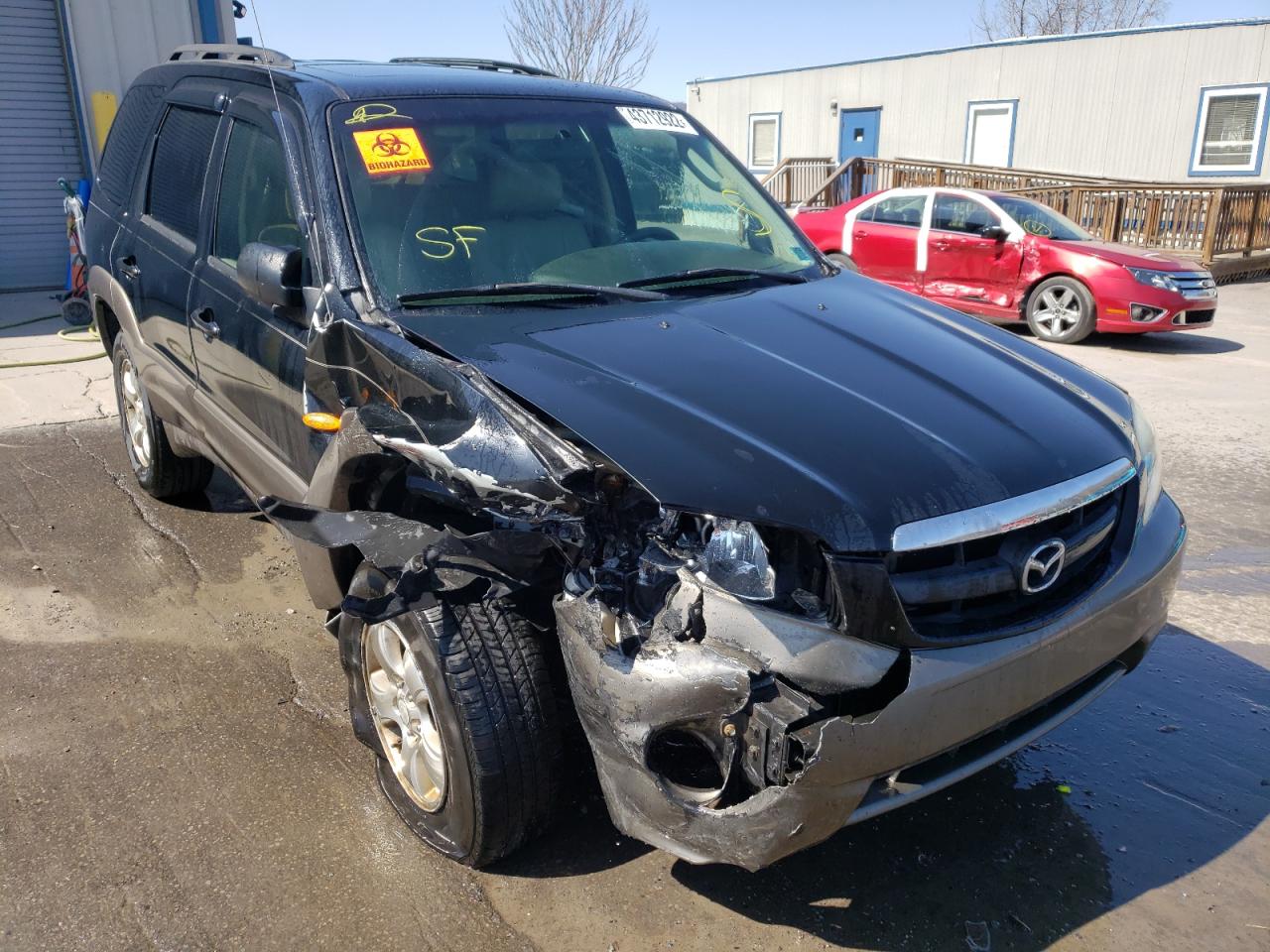 MAZDA TRIBUTE LX 2004 with VIN 4F2YZ94184KM20261 - Photo from auction
