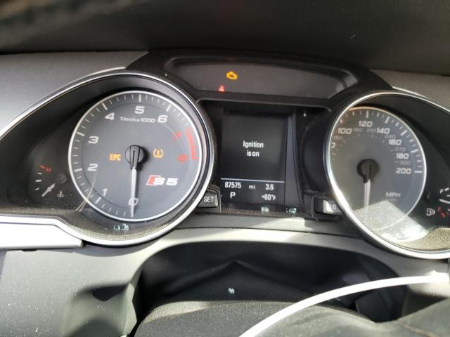 Photo 8 from auction – 2011 AUDI S5 PRESTIG with VIN WAUVVAFR3BA061436
