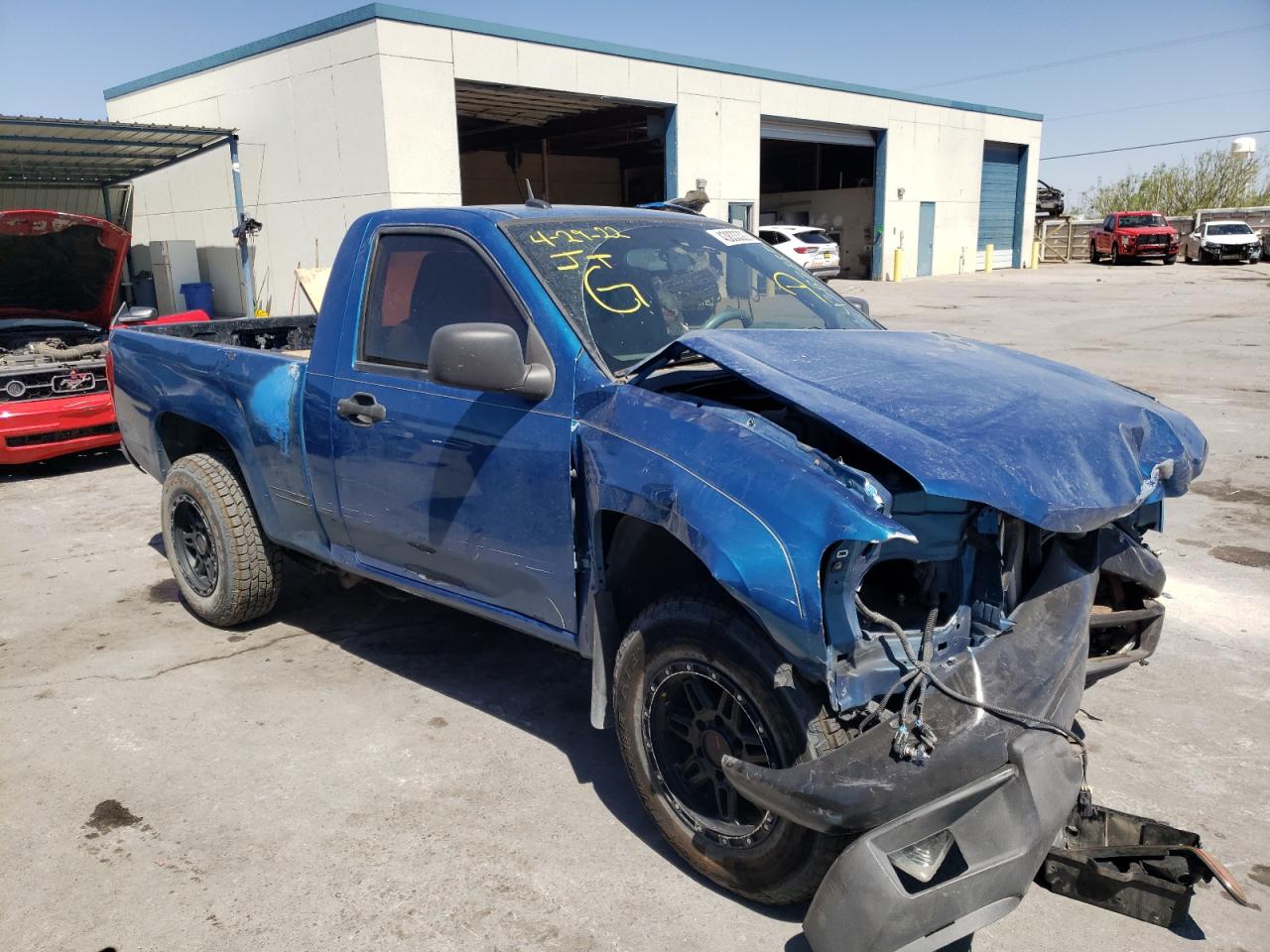 CHEVROLET COLORADO 2012 with VIN 1GCGTBF91C8137252 - Photo from auction