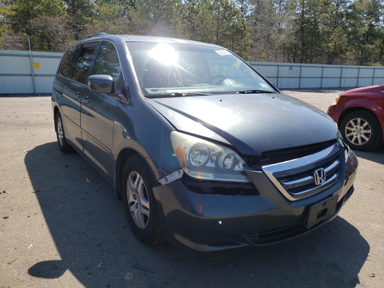 HONDA ODYSSEY EX 2006 with VIN 5FNRL38706B053020 - Photo from auction