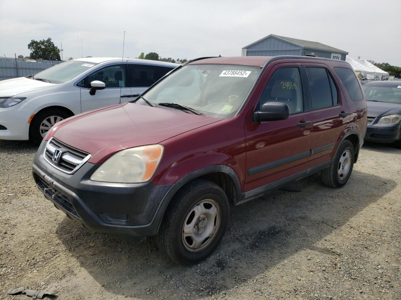Photo 2 from auction – 2003 HONDA CR-V LX with VIN JHLRD68473C009628