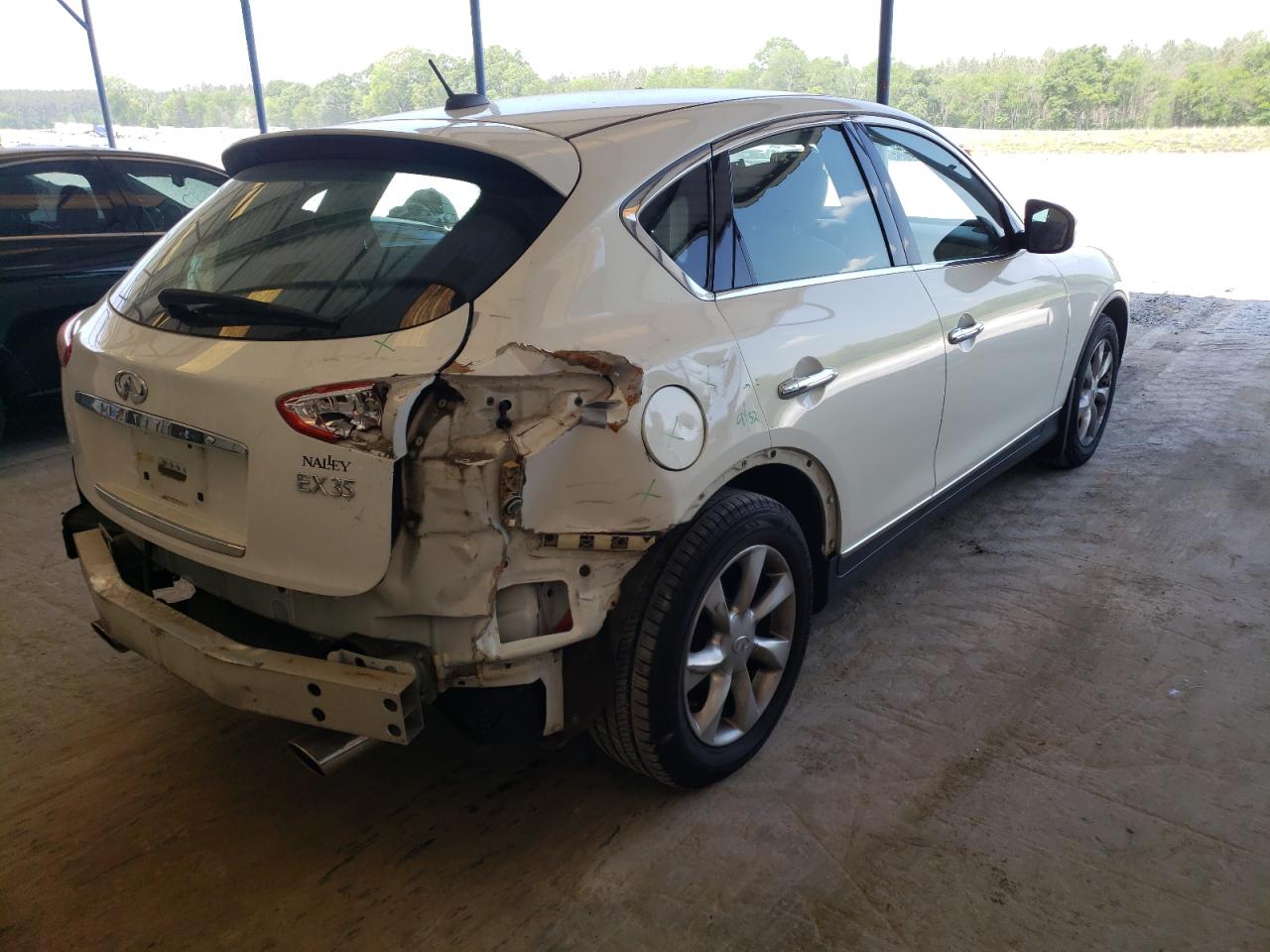 Photo 4 from auction – 2008 INFINITI EX35 BASE with VIN JNKAJ09E18M304005