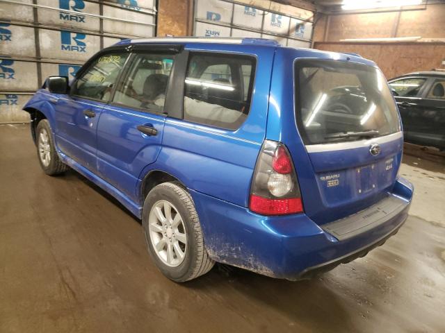 Photo 3 from auction – 2008 SUBARU FORESTER S with VIN JF1SG66688H727117