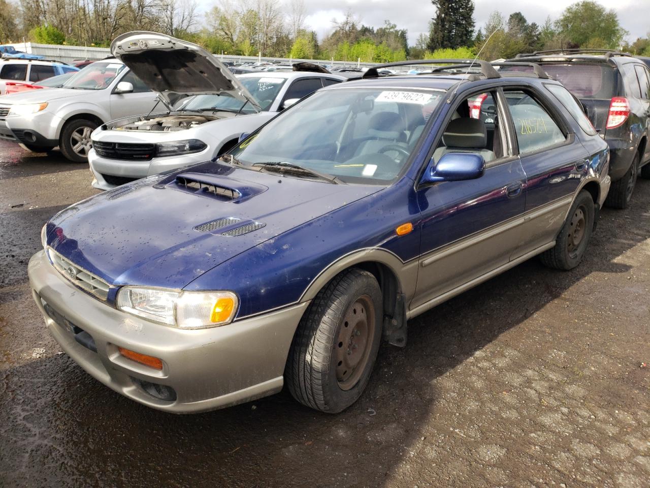 Photo 2 from auction – 2001 SUBARU IMPREZA OU with VIN JF1GF48591H804665