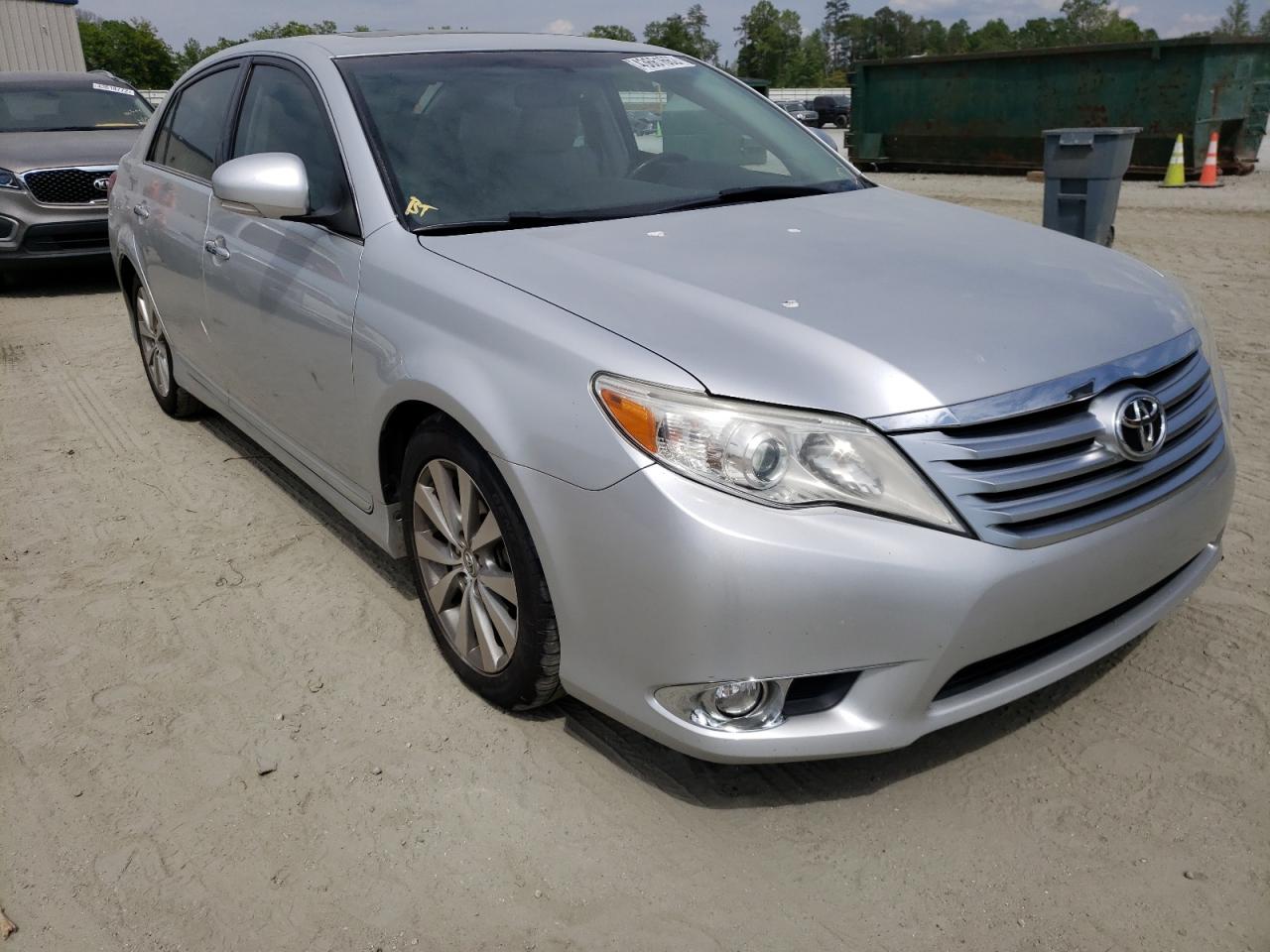 TOYOTA AVALON BAS 2012 with VIN 4T1BK3DB3CU468863 - Photo from auction