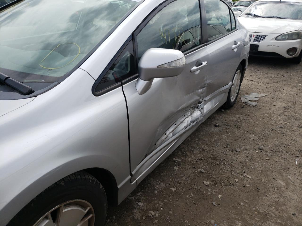 Photo 9 from auction – 2007 HONDA CIVIC HYBR with VIN JHMFA362X7S004281