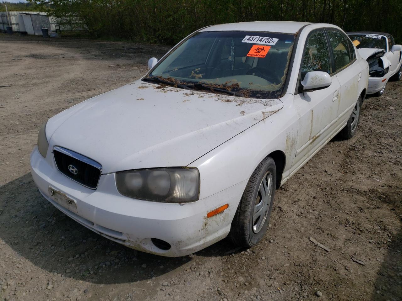Photo 2 from auction – 2001 HYUNDAI ELANTRA GL with VIN KMHDN45D31U093723