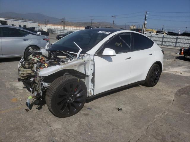 Photo 2 from auction – 2021 TESLA MODEL Y with VIN 5YJYGDEF3MF276943