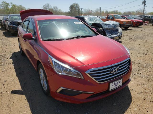 HYUNDAI SONATA SE 2017 with VIN 5NPE24AF0HH489265 - Photo from auction