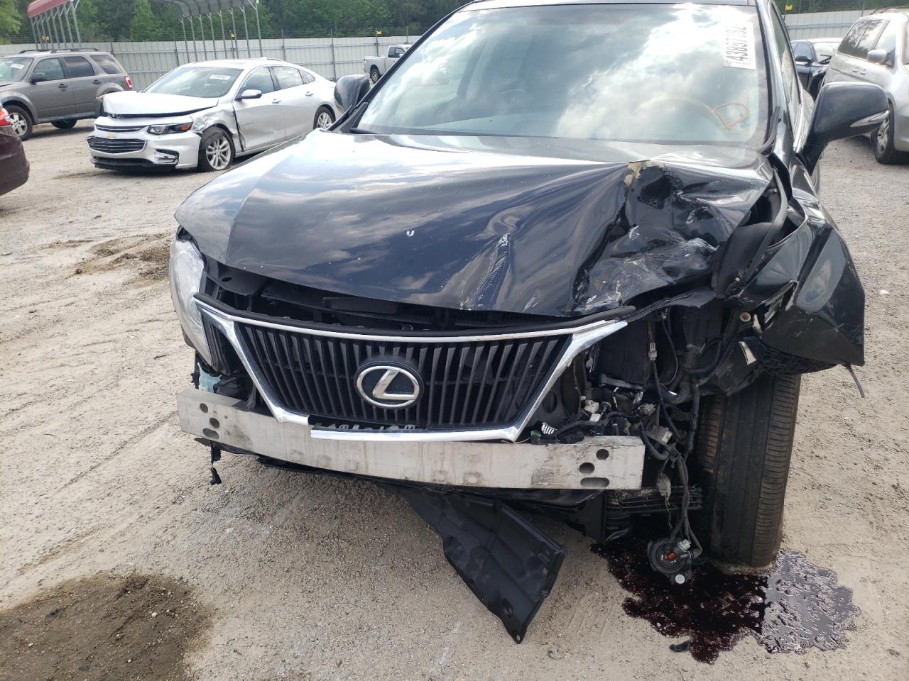 Photo 9 from auction – 2012 LEXUS RX 350 with VIN 2T2ZK1BA5CC076803