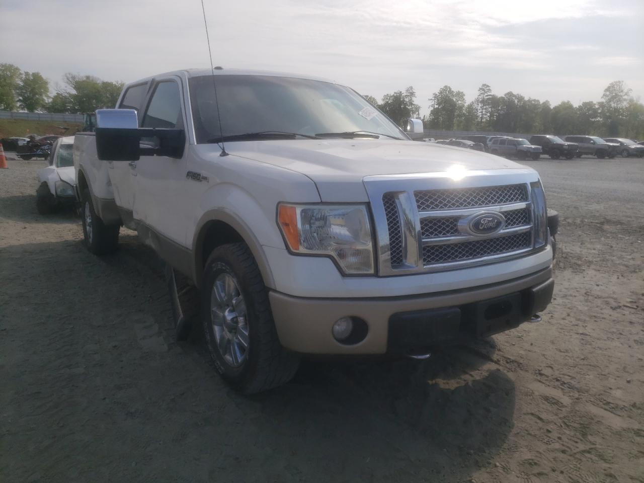 FORD F150 SUPER 2010 with VIN 1FTFW1EV6AFB92428 - Photo from auction