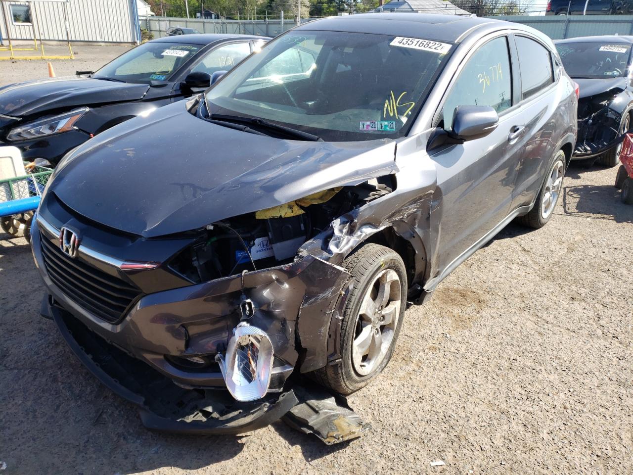 Photo 2 from auction – 2017 HONDA HR-V EX with VIN 3CZRU6H56HM726429