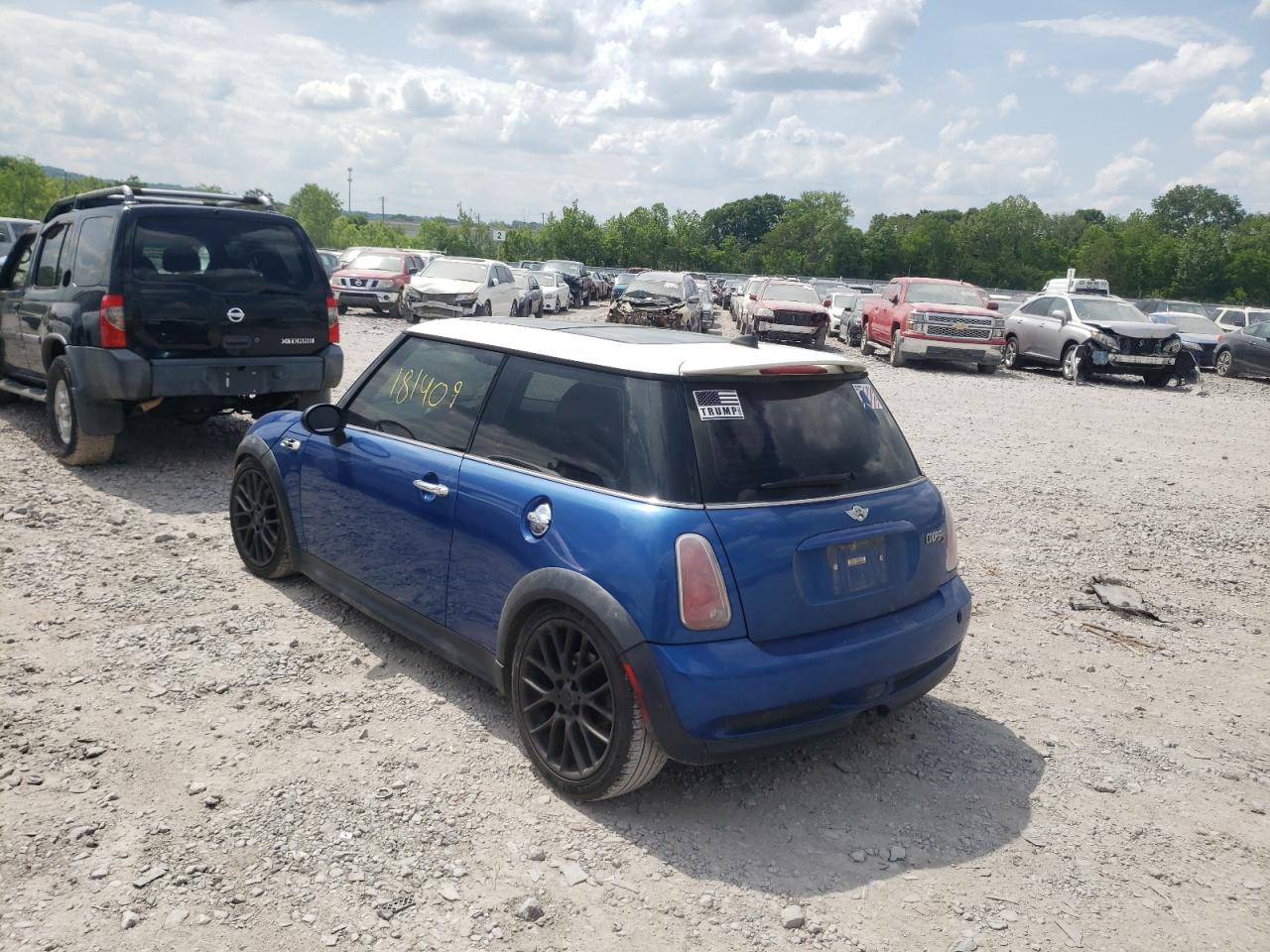 Photo 3 from auction – 2005 MINI COOPER S with VIN WMWRE33565TL12277