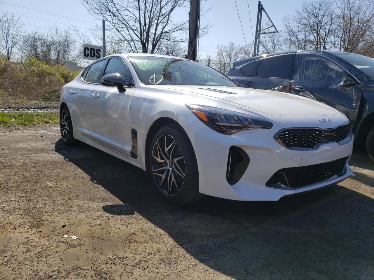 KIA STINGER GT 2022 with VIN KNAE35LD2N6102152 - Photo from auction