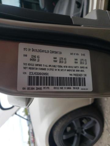 Photo 10 from auction – 2006 CHRYSLER 300 TOURIN with VIN 2C3LA53G06H200501