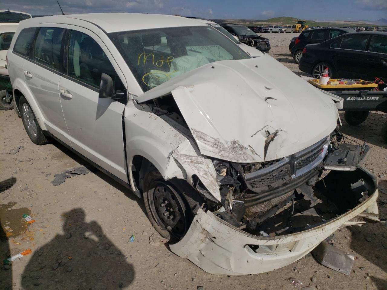 DODGE JOURNEY SE 2015 with VIN 3C4PDCAB1FT699509 - Photo from auction
