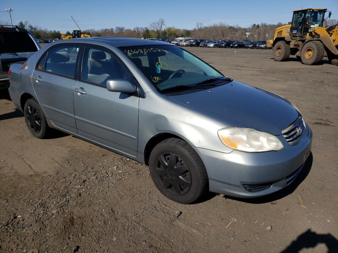 TOYOTA COROLLA CE 2004 with VIN 2T1BR38E64C215118 - Photo from auction