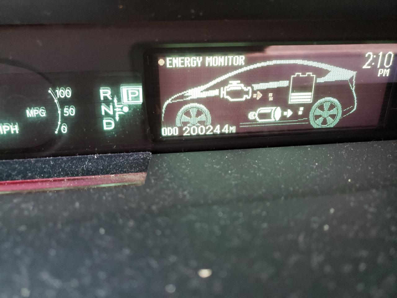 Photo 8 from auction – 2010 TOYOTA PRIUS with VIN JTDKN3DU6A1275117
