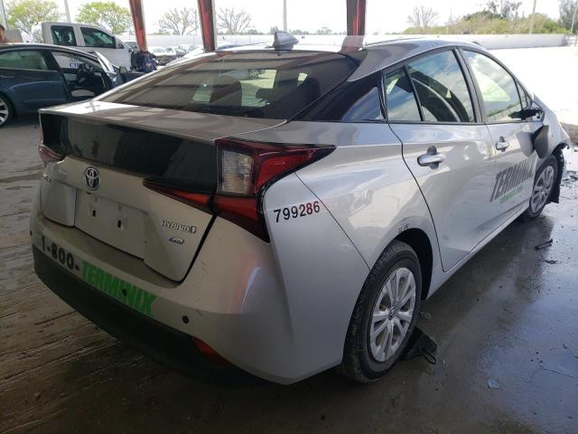 Photo 4 from auction – 2021 TOYOTA PRIUS SPEC with VIN JTDKAMFU2M3152017