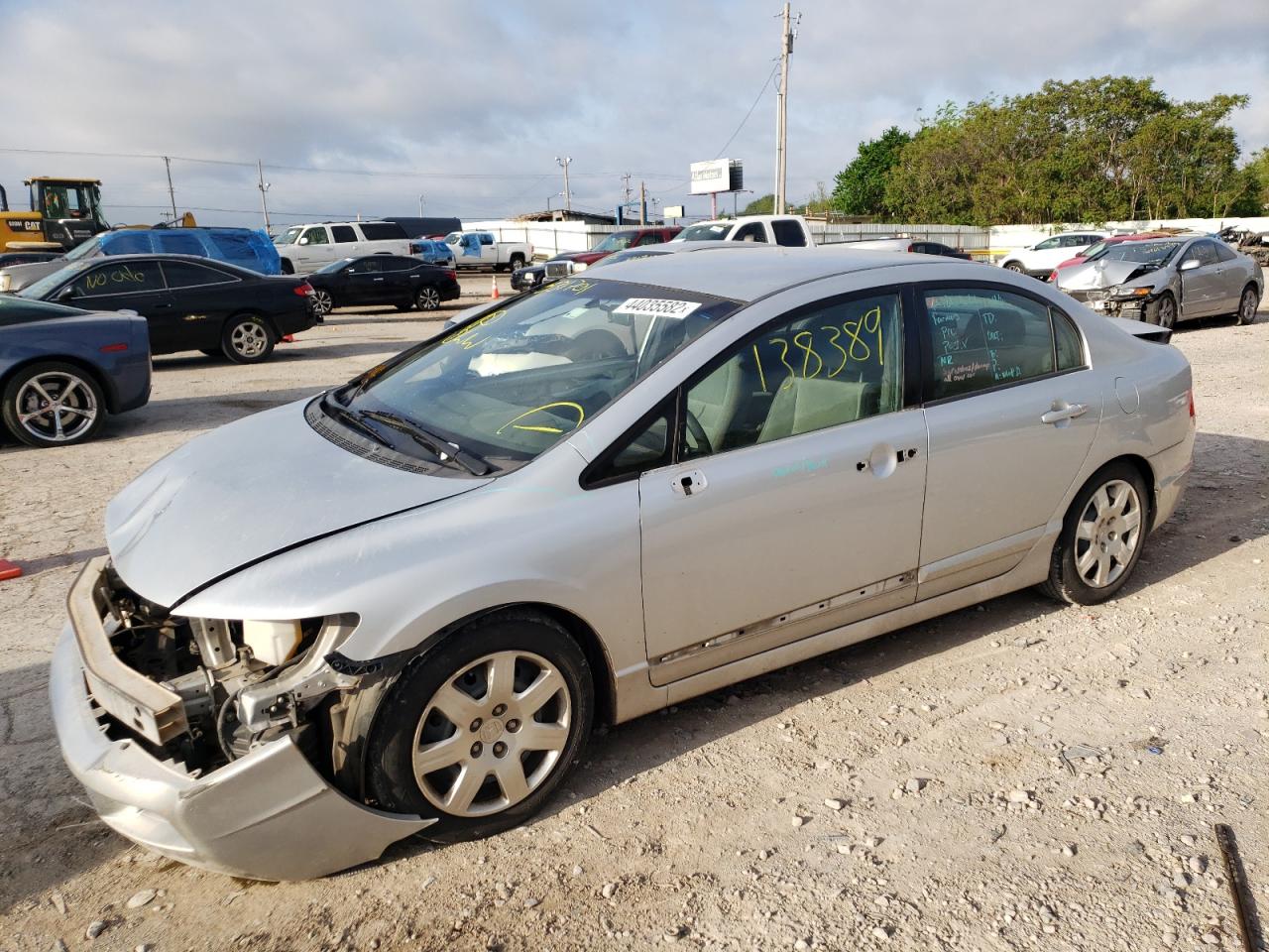 Photo 2 from auction – 2011 HONDA CIVIC LX with VIN 2HGFA1F59BH531701