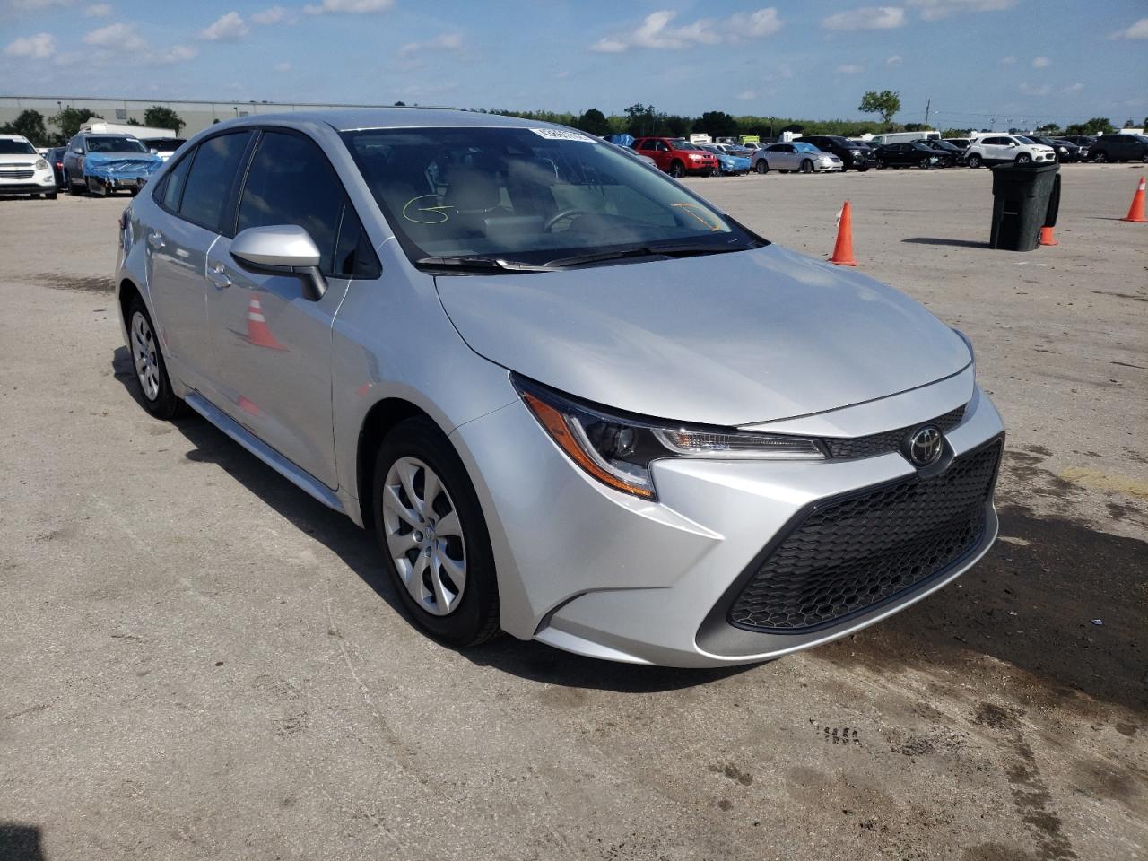 Photo 1 from auction – 2022 TOYOTA COROLLA LE with VIN JTDEPMAE6N3002022