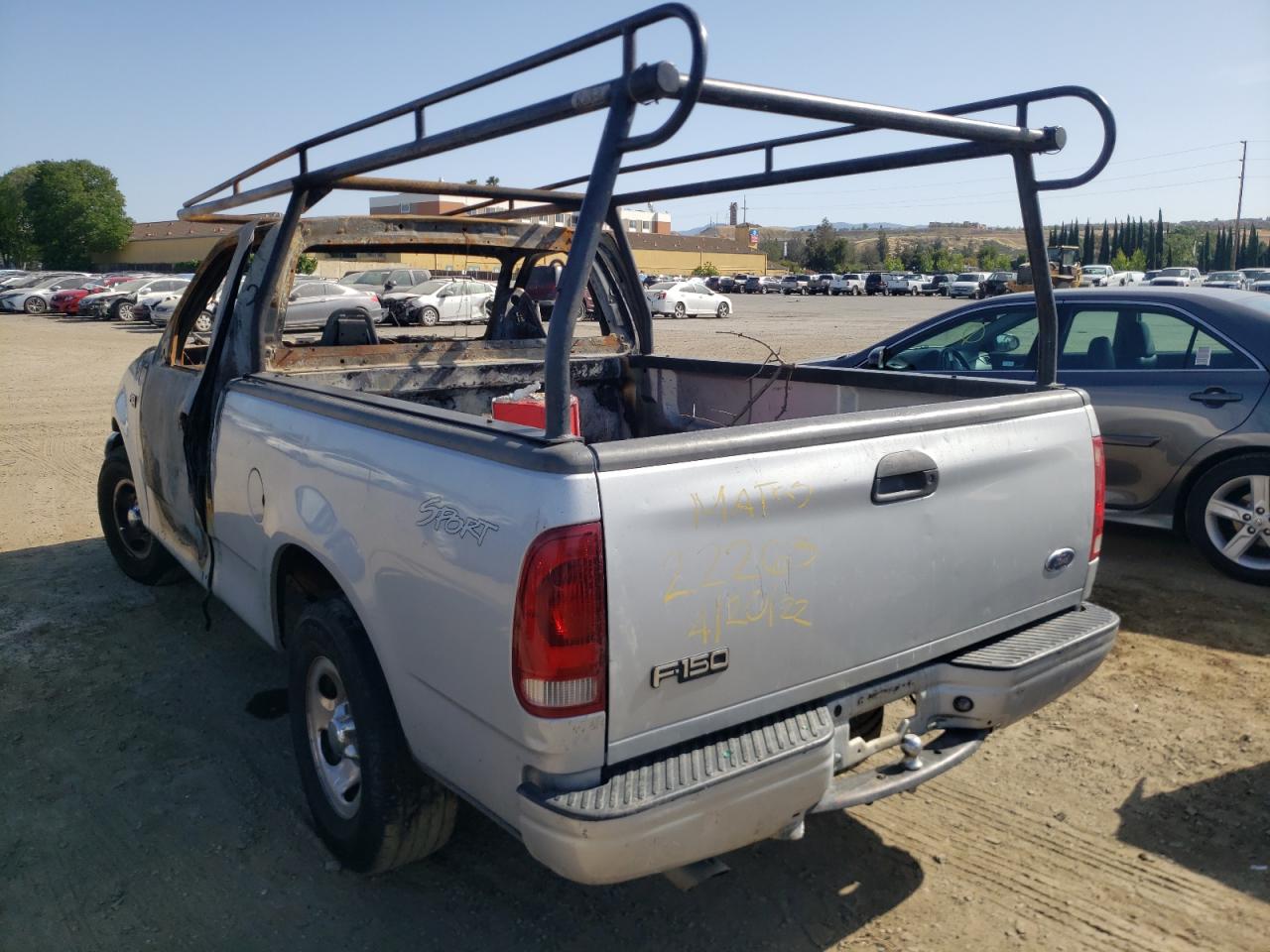 Photo 3 from auction – 2003 FORD F150 with VIN 1FTRF17223NA78760