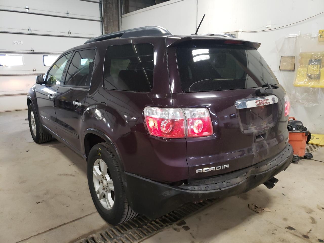 Photo 3 from auction – 2008 GMC ACADIA SLE with VIN 1GKEV13718J281791