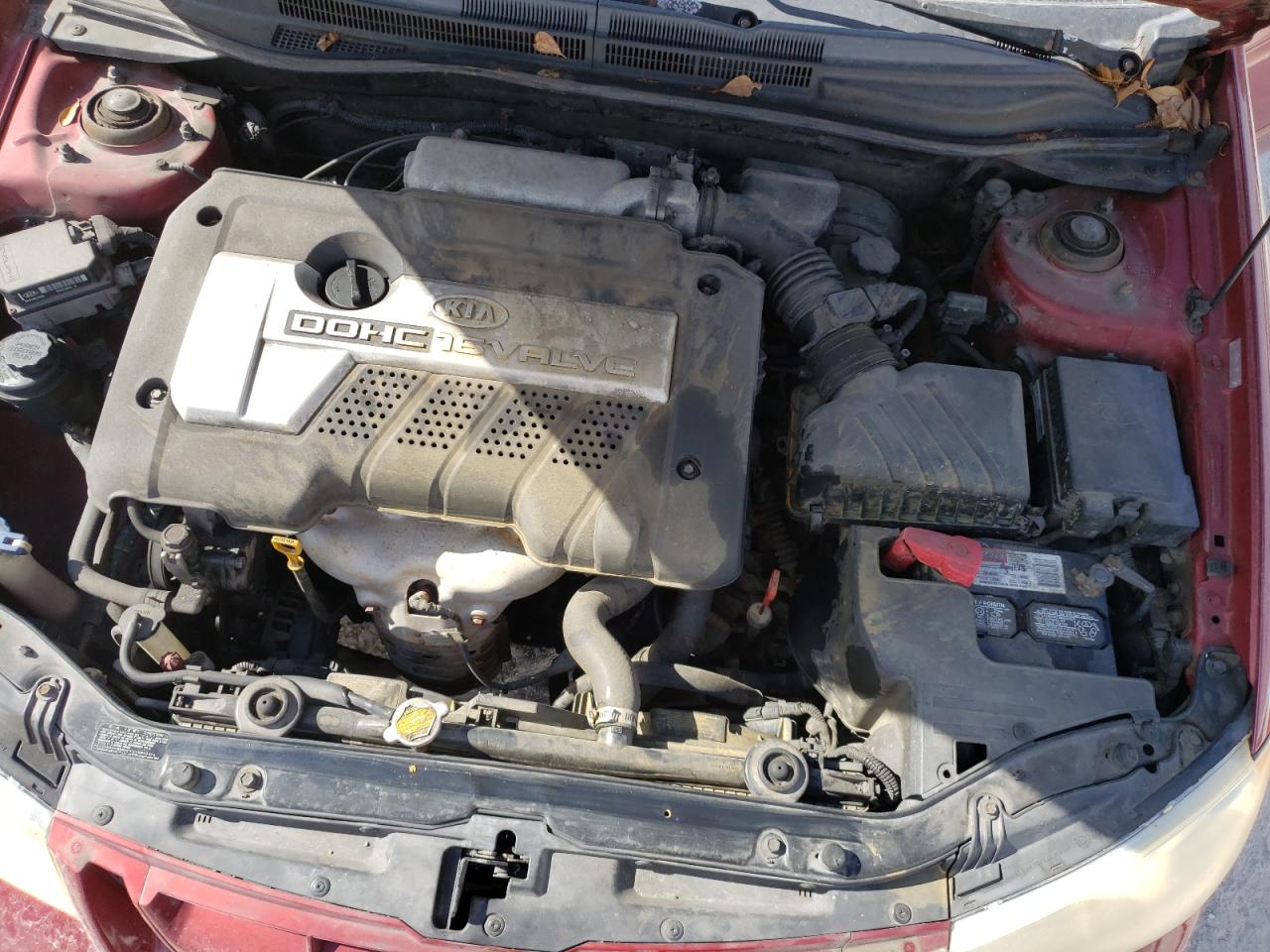 Photo 7 from auction – 2006 KIA SPECTRA LX with VIN KNAFE121665326692