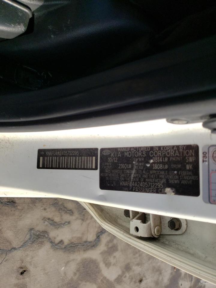 Photo 10 from auction – 2013 KIA FORTE EX with VIN KNAFU4A24D5712295