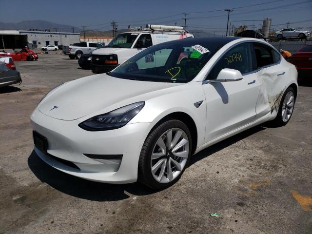 Photo 2 from auction – 2020 TESLA MODEL 3 with VIN 5YJ3E1EA2LF645812