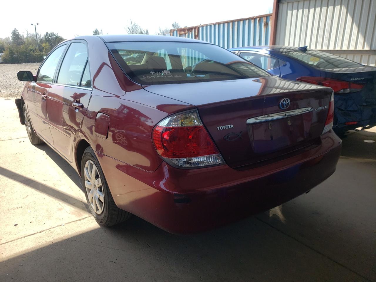 Photo 3 from auction – 2006 TOYOTA CAMRY LE with VIN 4T1BE32K96U147599