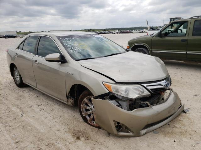 TOYOTA CAMRY HYBR 2014 with VIN 4T1BD1FK9EU104428 - Photo from auction