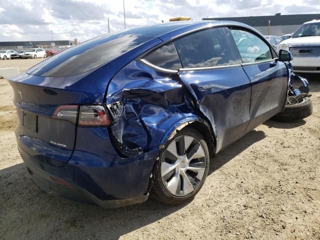 Photo 4 from auction – 2022 TESLA MODEL Y with VIN 7SAYGAEEXNF348022
