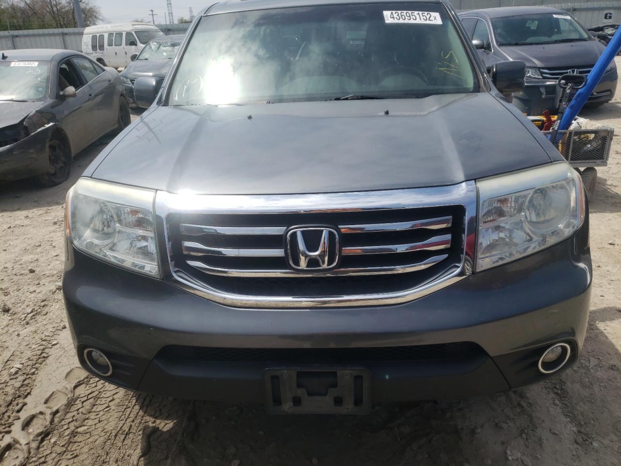 Photo 9 from auction – 2013 HONDA PILOT EXL with VIN 5FNYF4H58DB049737