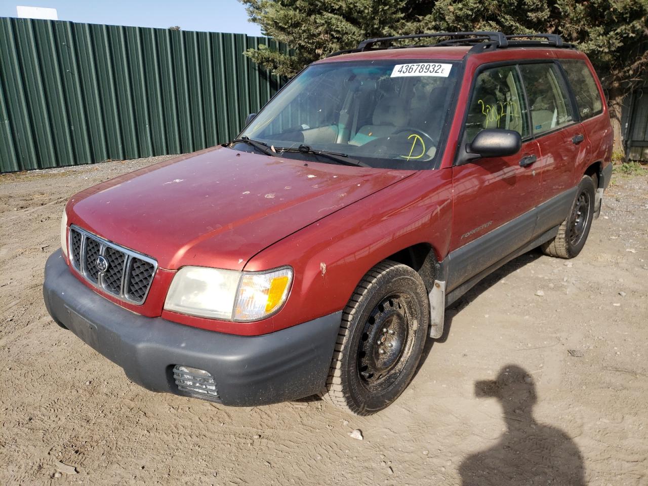 Photo 2 from auction – 2001 SUBARU FORESTER L with VIN JF1SF635X1H710470