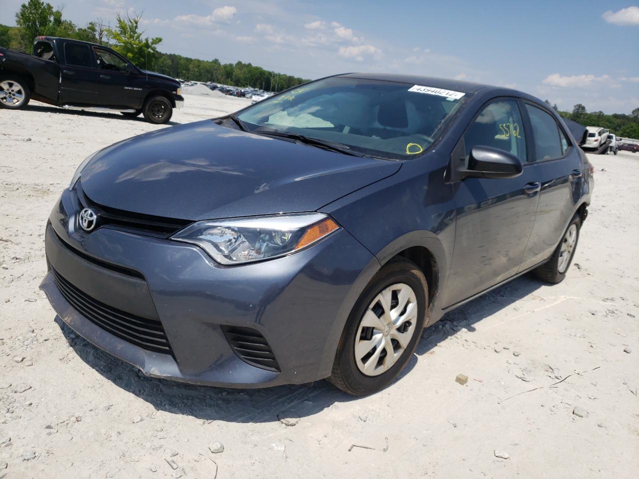 Photo 2 from auction – 2016 TOYOTA COROLLA L with VIN 2T1BURHE8GC576629
