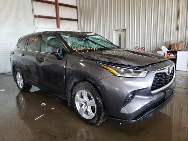 TOYOTA HIGHLANDER 2021 with VIN 5TDBZRBH4MS100904 - Photo from auction