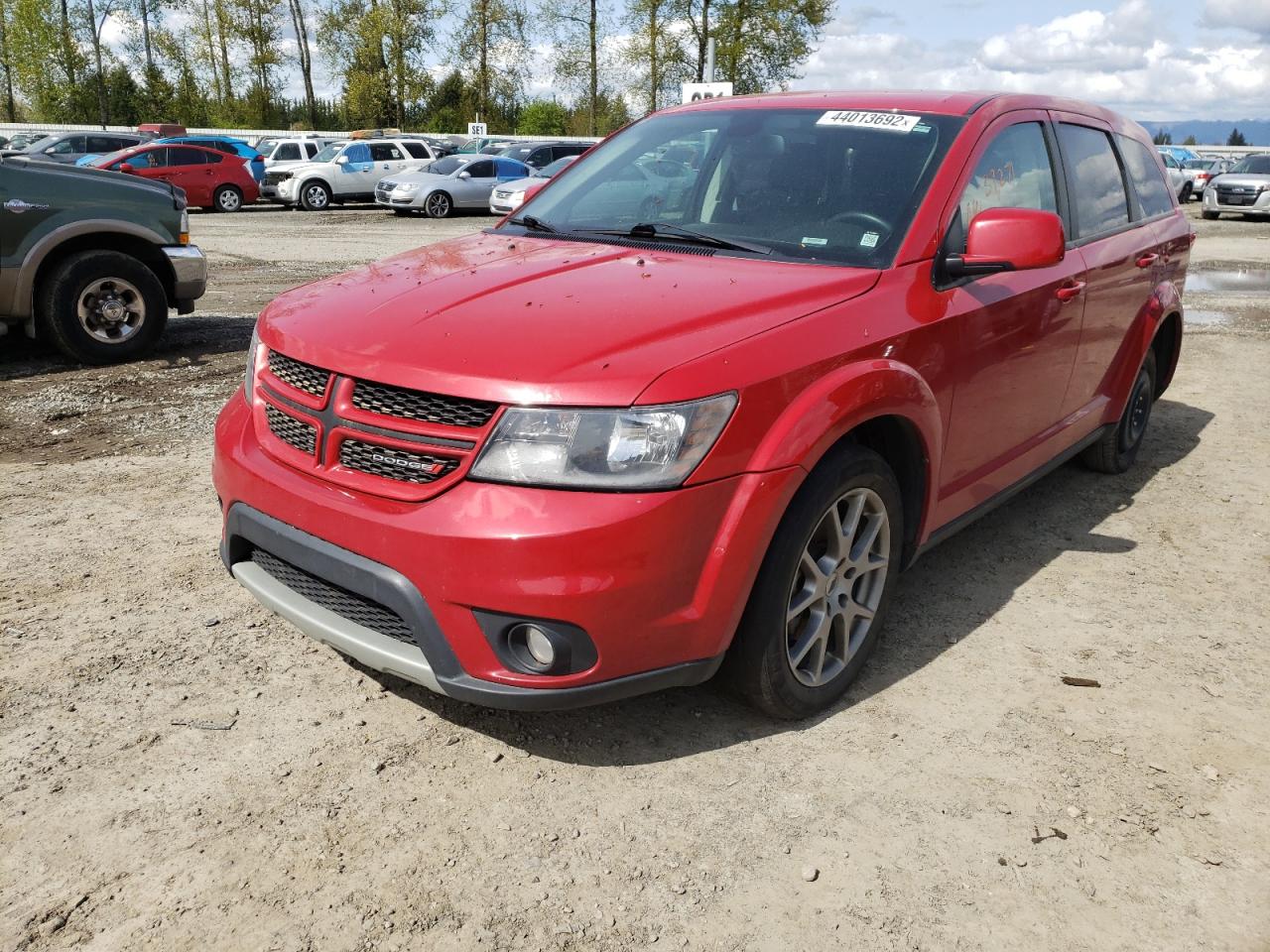 Photo 2 from auction – 2019 DODGE JOURNEY GT with VIN 3C4PDCEG0KT686847