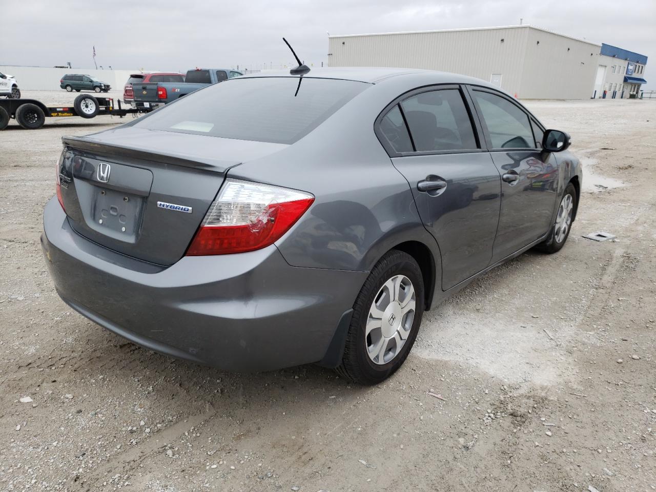 Photo 4 from auction – 2012 HONDA CIVIC HYBR with VIN JHMFB4F34CS005321
