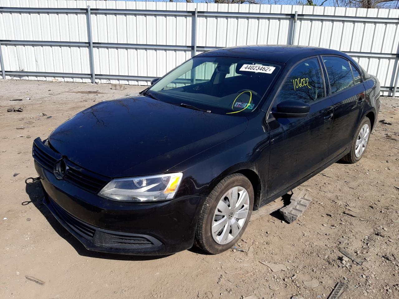 Photo 2 from auction – 2012 VOLKSWAGEN JETTA BASE with VIN 3VW2K7AJ6CM391303