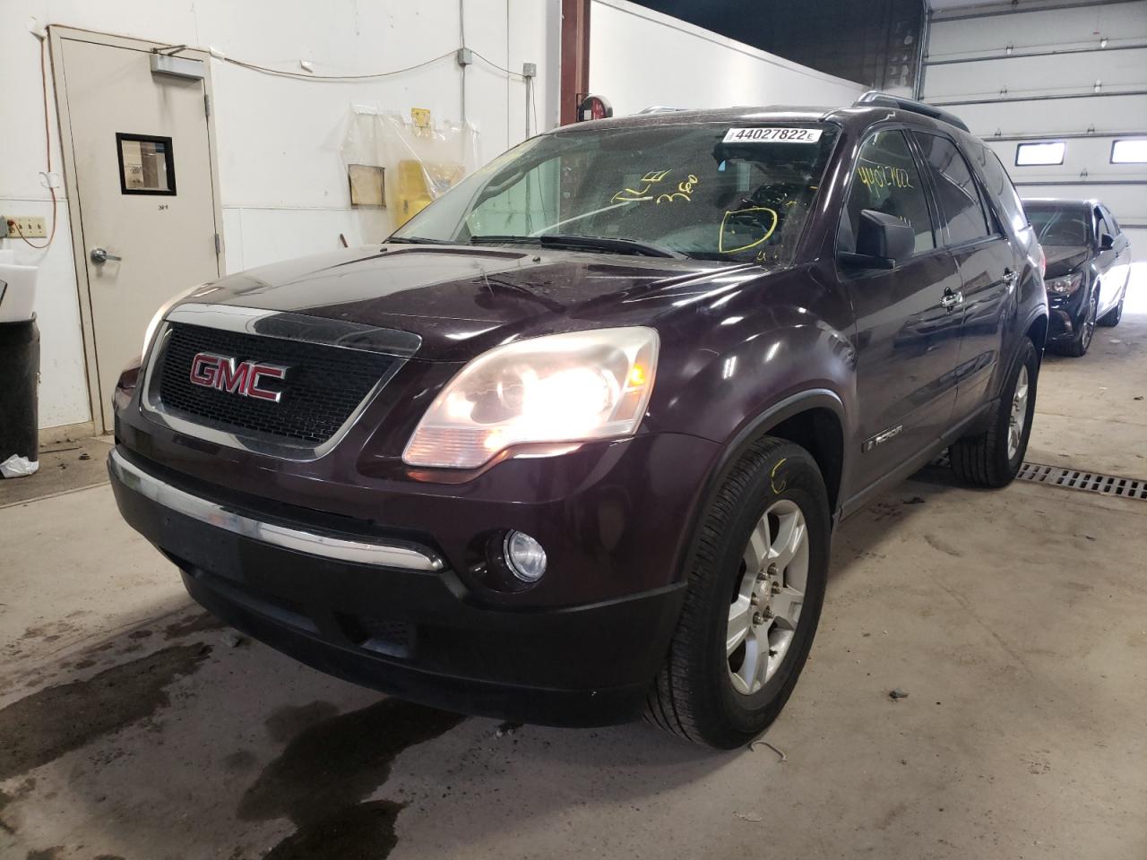 Photo 2 from auction – 2008 GMC ACADIA SLE with VIN 1GKEV13718J281791